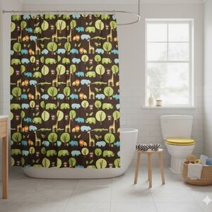 Brand new Circo  Shower Curtain with shower hooks